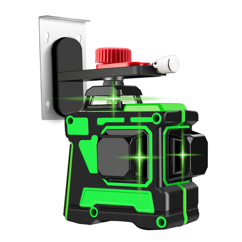 Green Light 12-line Laser Level Automatic Leveling