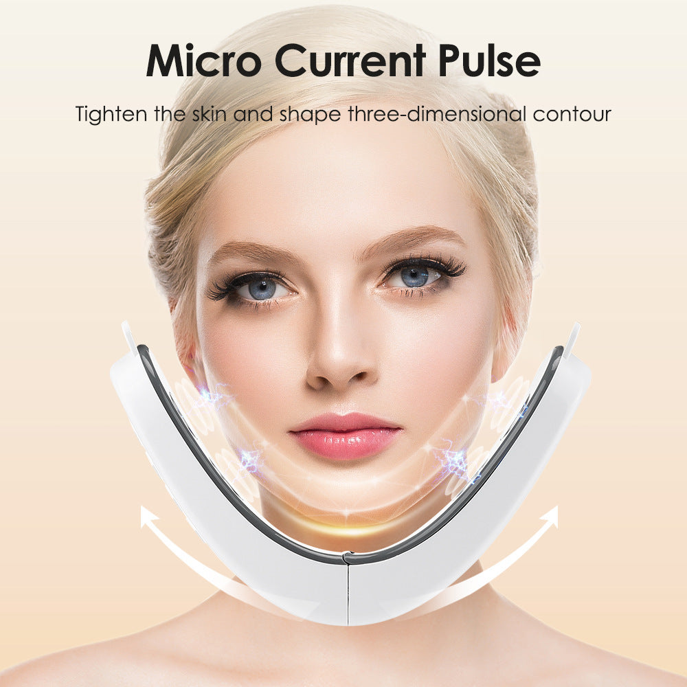 Mikrostrom-Hebende und Straffende Hautpflegegerät Gesichtsmassager