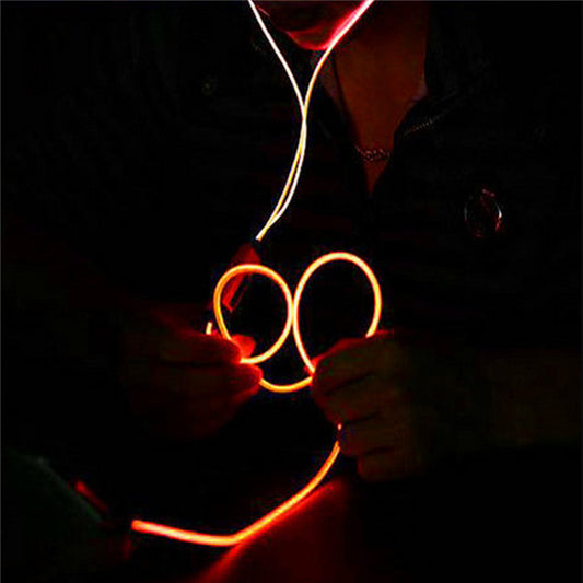 Compatible with Apple , Magic Light LED Earphone