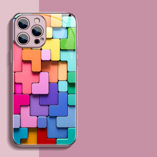 Color Building Blocks Are Mobile Phone Case