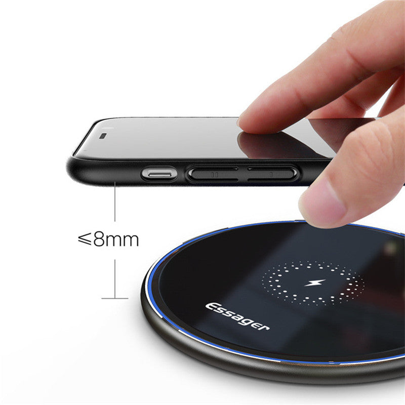 Wireless Charger 15W 10W Qi For Phone Headphone