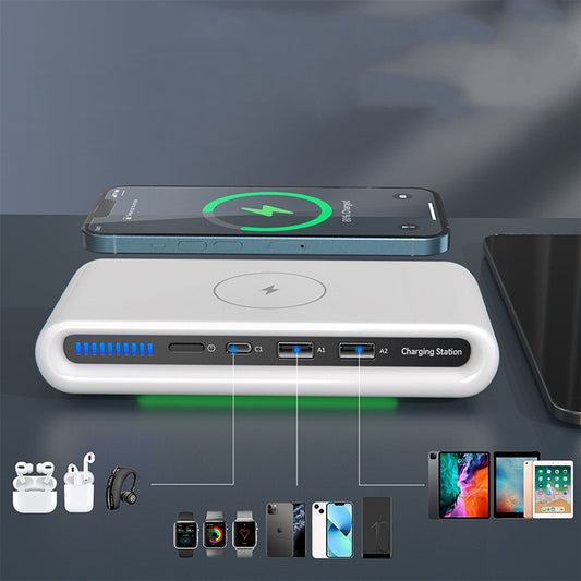 Desktop Wireless Charger 15W8 Color Atmosphere Lamp